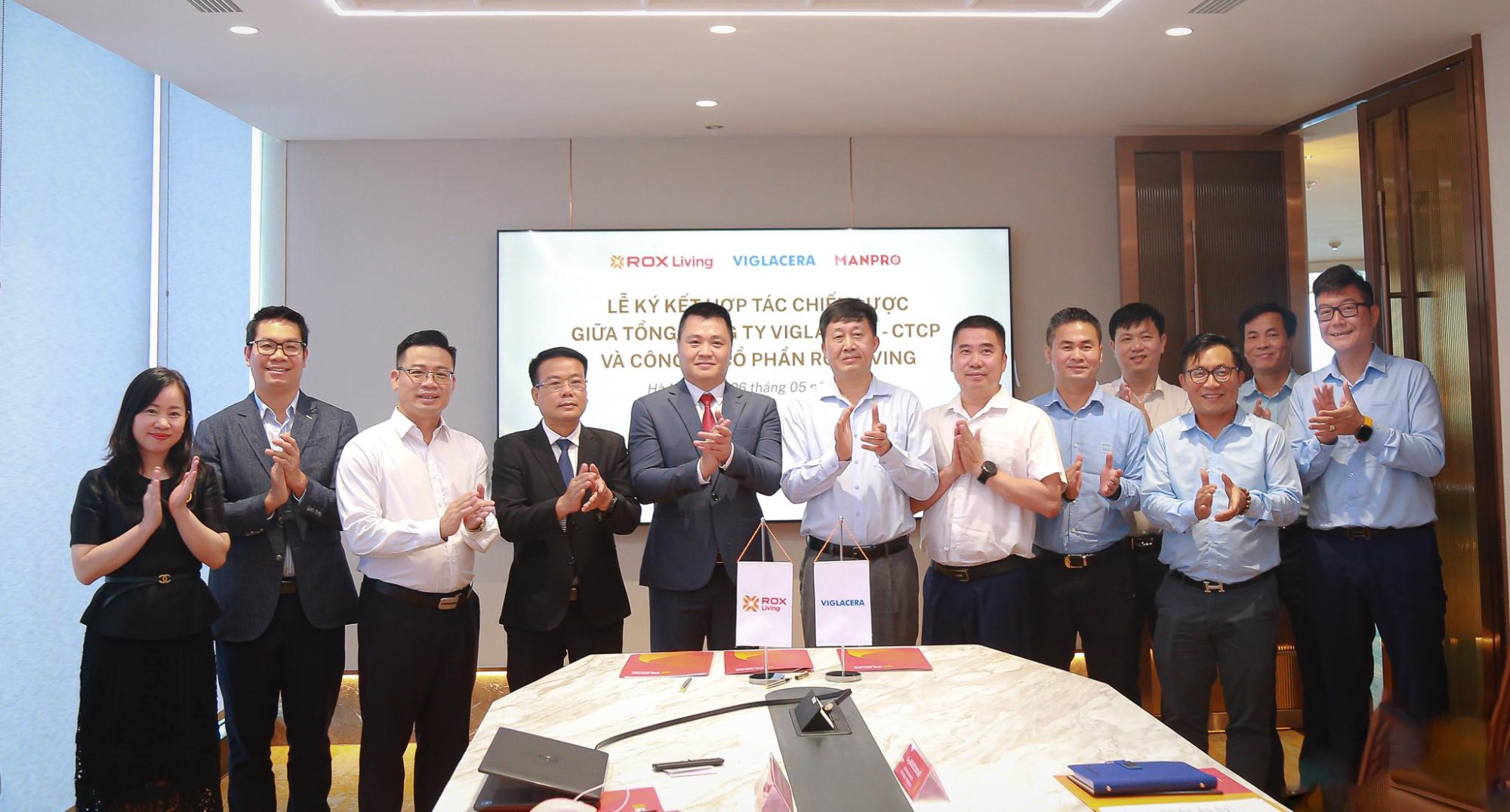 VIGLACERA & ROX LIVING KÝ KẾT THỎA THUẬN HỢP TÁC CHIẾN LƯỢC