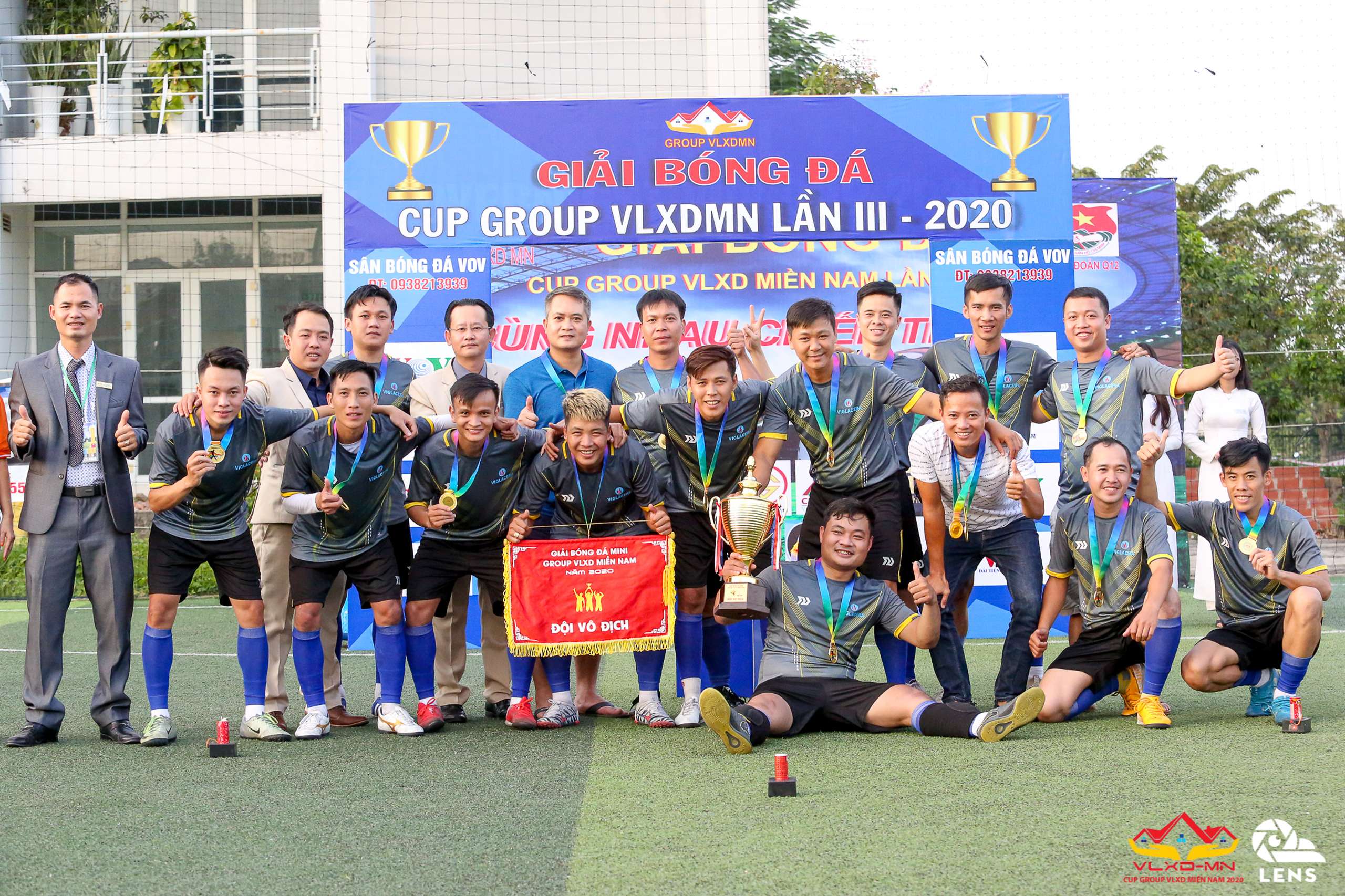Mùa giải lần thứ III: Viglacera giành cup vô địch Giải bóng đá VLXD Miền Nam